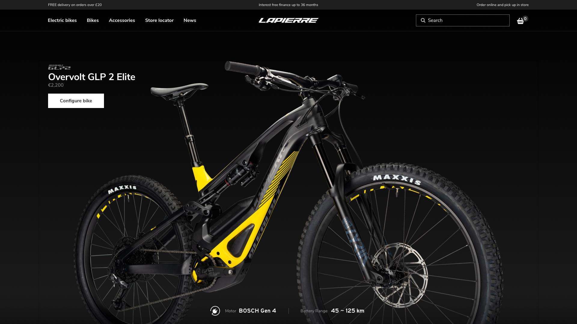 Lapierre - product detail page