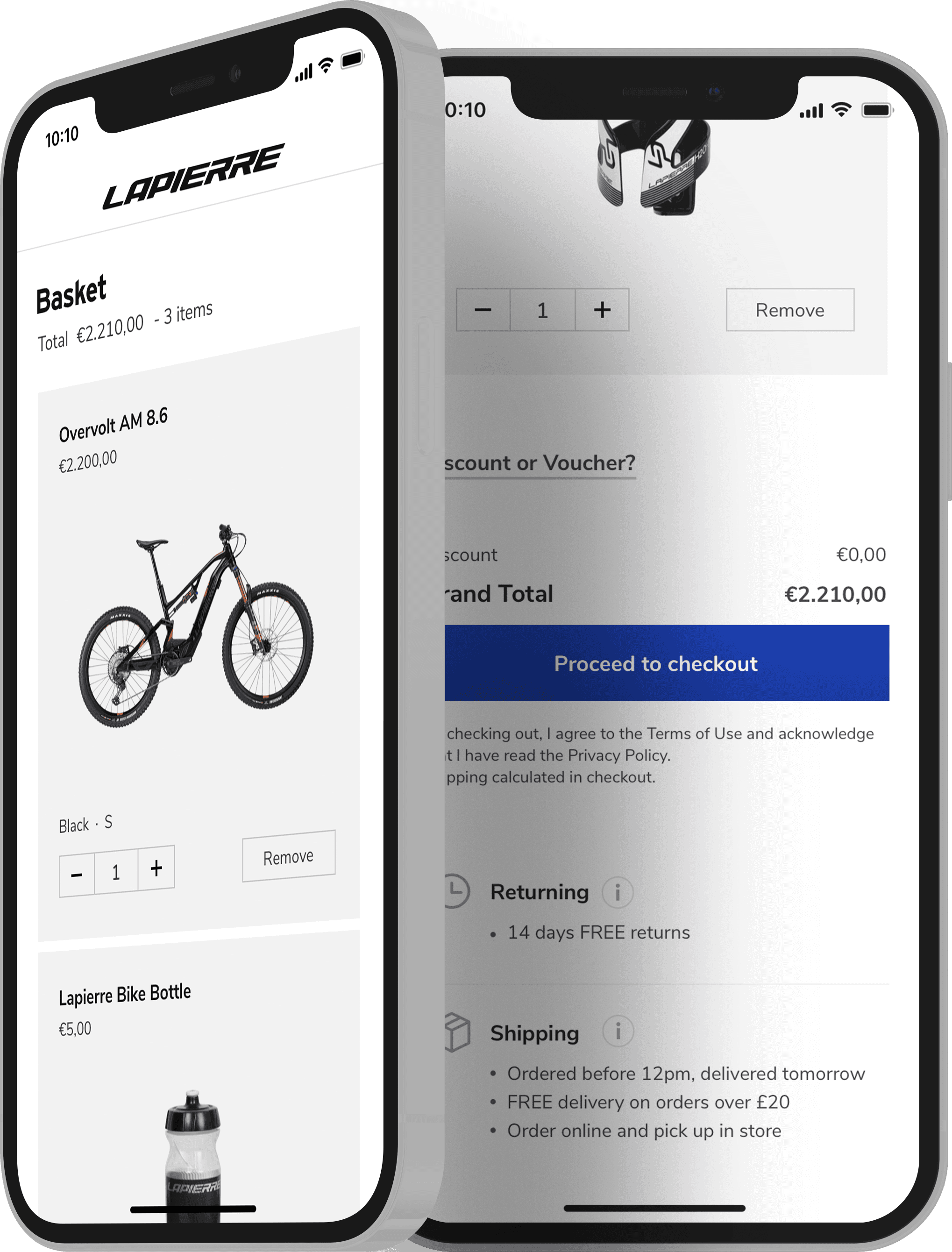 Lapierre - Basket - Small screens