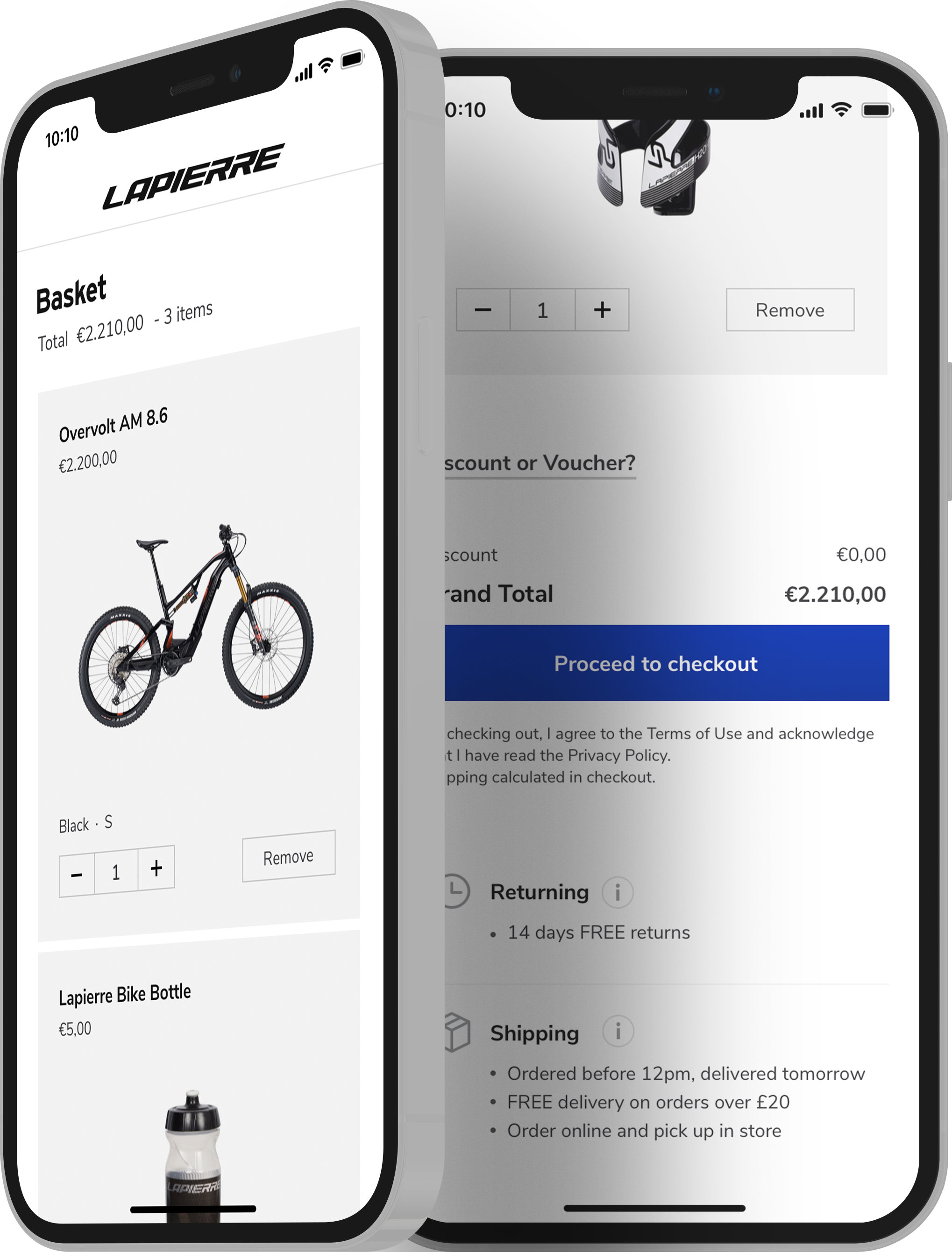 Lapierre - Basket - Small screens
